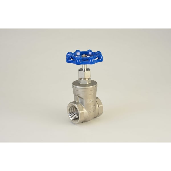 Chicago Valves And Controls 3", Stainless Steel 200 WOG Threaded Gate Valve 2266TE030 - main